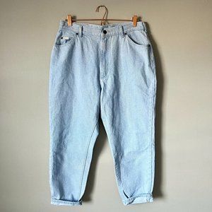 LEE light wash vintage high waisted mom jeans